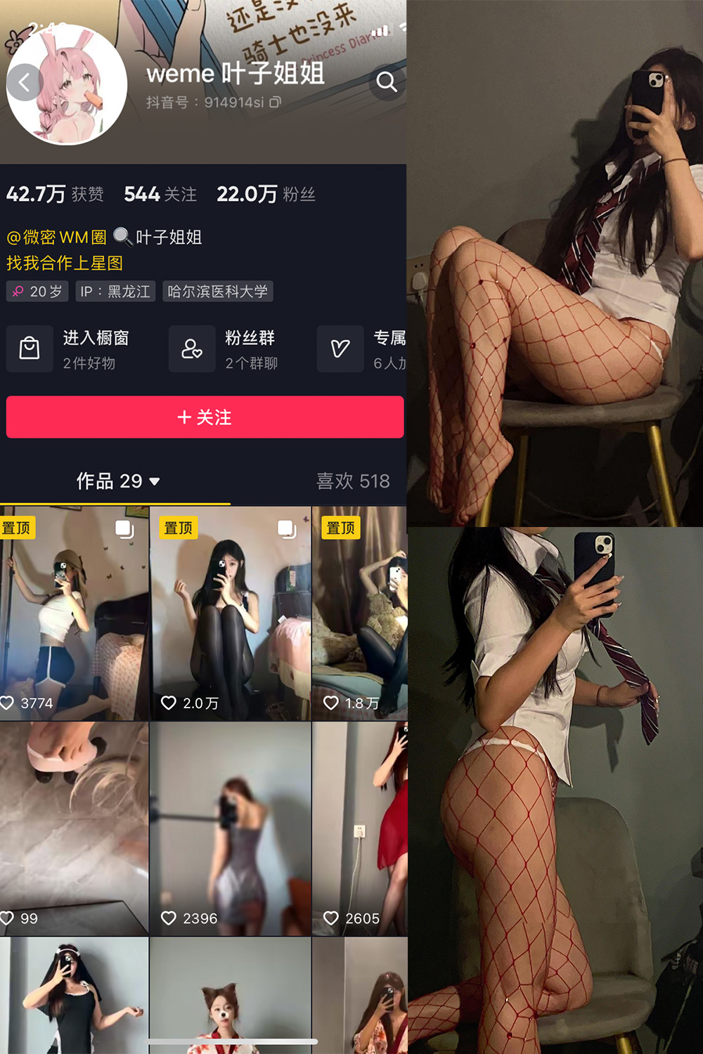 抖音 叶子姐姐 微密圈  NO.013期 【9P2V】最新至：2023.5.28(抖音 叶子姐姐)插图